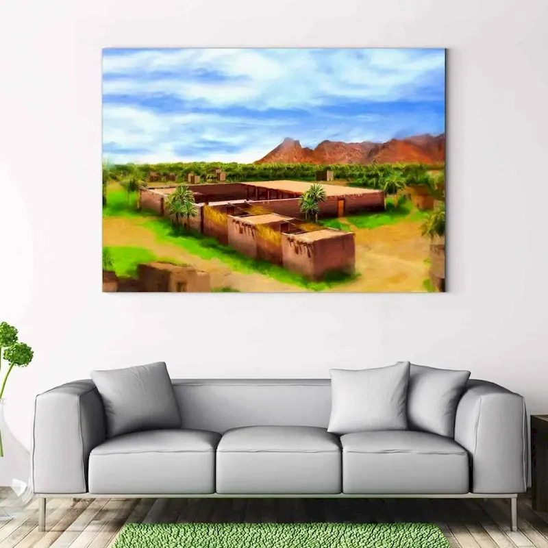 popular Canvas Printing Masjid An Nabawi - Islamic Wall Art 2025 - Canvas Print